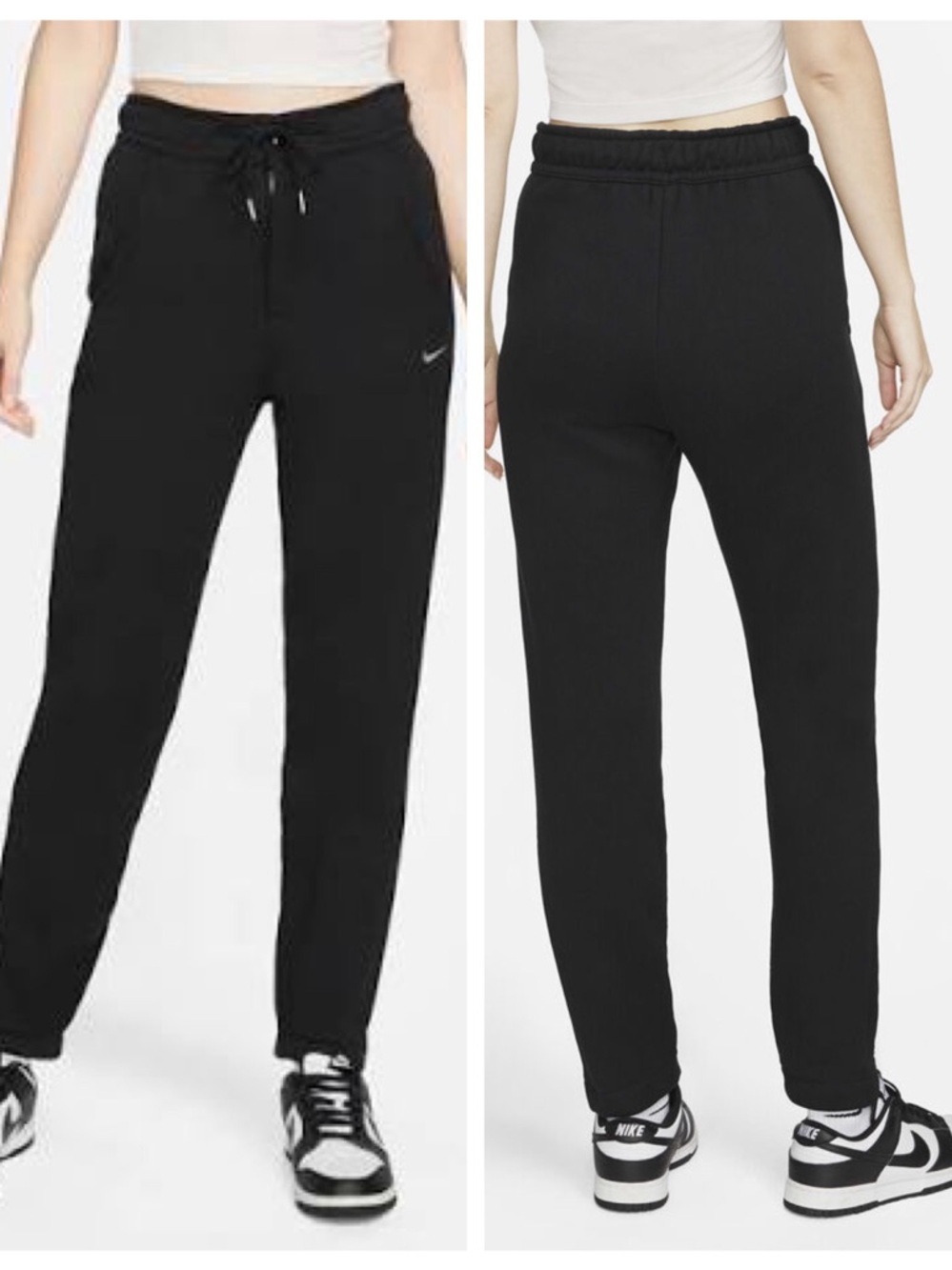 Nike Modern Fleece
Women's High-Waisted French Terry Trousers Black Size M